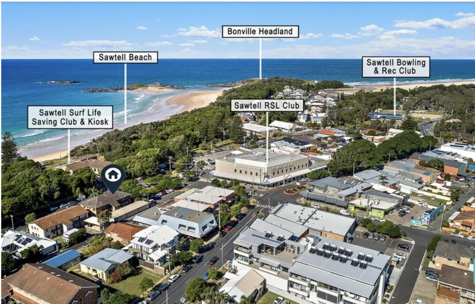 Apartamento Sand And Sea 1 - Opposite Sawtell'S Main Beach & Steps To Cafes, Restaurants & Boutiques! Exterior foto